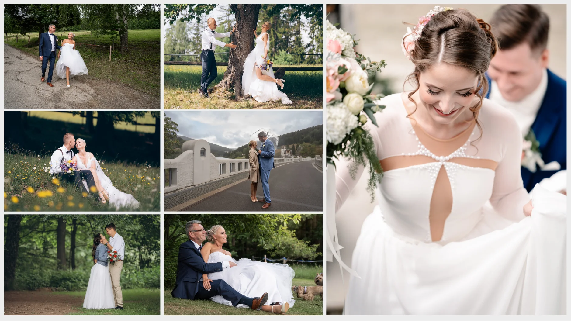 Svatby – fotografie Michaely Krafkové